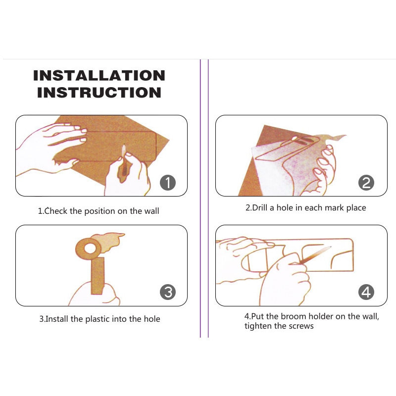 Γάντζος σφουγγαρίστρας Στήριγμα για σκούπα μπάνιου ABS Πλαστικό μαγικό εργαλείο Στήριγμα για σφουγγαρίστρα Κουζίνα ράφι για σφουγγαρίστρα Πολυλειτουργική βάση για σφουγγαρίστρα με γάντζο