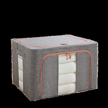 Домакински нов стил 22L 66L Кутия за съхранение Органайзер Домашно голямо съхранение на дрехи за гардероб