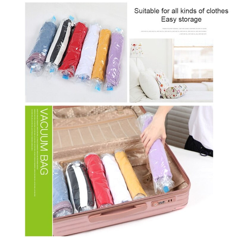 Geantă practică de compresie Cămin de acasă Colectie de haine pentru toate anotimpurile Geantă convenabilă de depozitare în vid, rezistentă la praf, curățenie