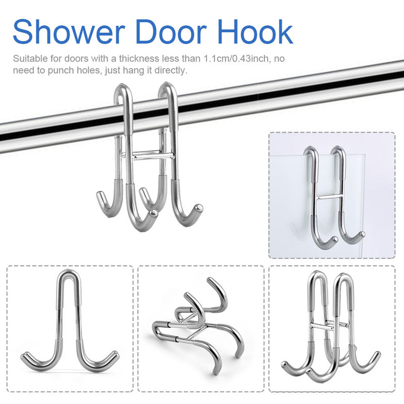 Rätikuhoidla S kuju 4 riidepuud Roostevabast terasest Vannituba Dušši Uksekonks Raamita Klaas Vastupidav Kahepoolne Hotelli avaleht