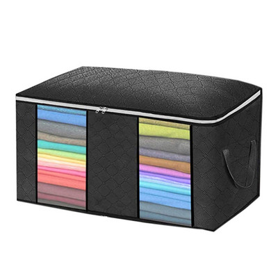 Sulankstomas drabužių laikymo krepšys Neaustinė apdailos dėžutė Antklodė, atspari dulkėms spintelė su skyriumi, laikymo priemone Namų laikymo reikmenys