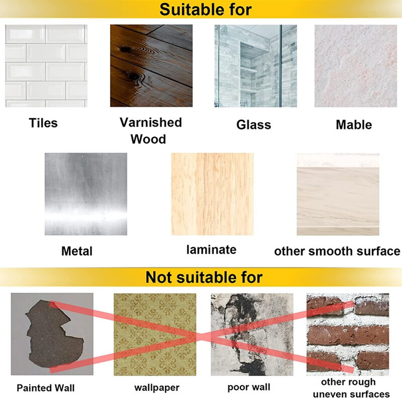 50 vnt Varžtai be perforavimo Lipnusis siurbimo puodelis Skaidrus durų siena Sandėliavimo kabliukai Pakabos Lipdukai virtuvės vonios įrankiams