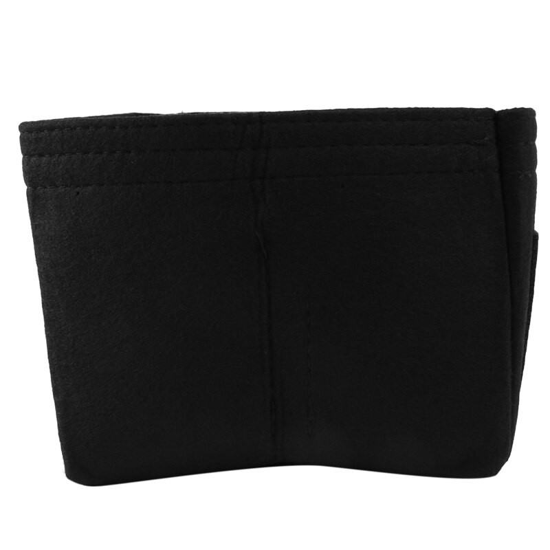 Promóció! Otthoni tárolótáska pénztárca rendező filc betétes táska sminkrendező belső pénztárca Hordozható kozmetikai táskák Tárolótáska L