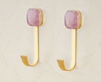 Cârlig din alamă, lumina nordică, de lux, modern, minimalist, acasă, baie, prosop de bucătărie, cârlig din viscoză fără cuie, decorațiuni moderne pentru casă