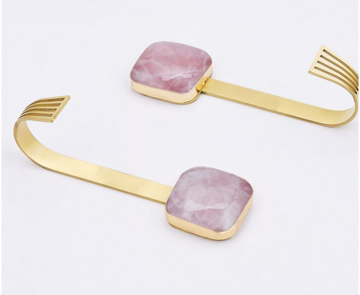 Cârlig din alamă, lumina nordică, de lux, modern, minimalist, acasă, baie, prosop de bucătărie, cârlig din viscoză fără cuie, decorațiuni moderne pentru casă