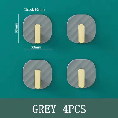 Lengvi prabangūs kabliukai, tvirti klijai, be smūgių, galinių durelių pakabos sieniniai drabužiai, pakabinami ant sienos be pėdsakų, atlaiko apkrovą