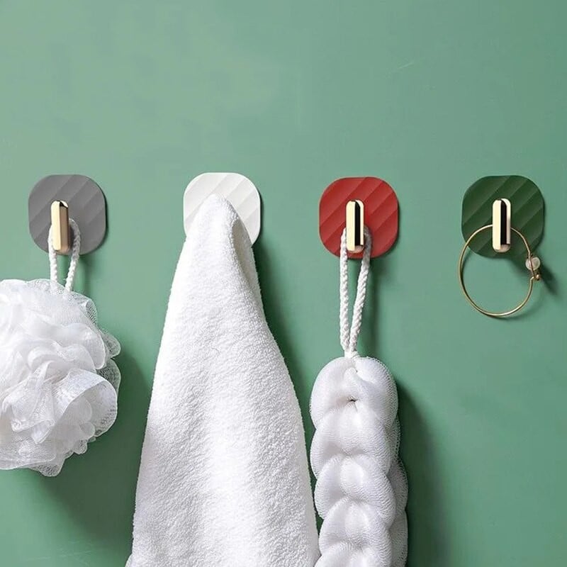 Lengvi prabangūs kabliukai, tvirti klijai, be smūgių, galinių durelių pakabos sieniniai drabužiai, pakabinami ant sienos be pėdsakų, atlaiko apkrovą