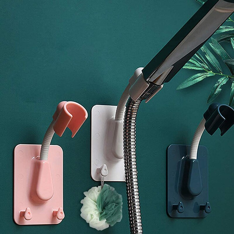 360 laipsnių reguliuojamas dušo galvutės laikiklis Lipnus rankinis dušo galvutės laikiklis rankšluosčių kabliukai pakabos laikiklis vonios kambariui