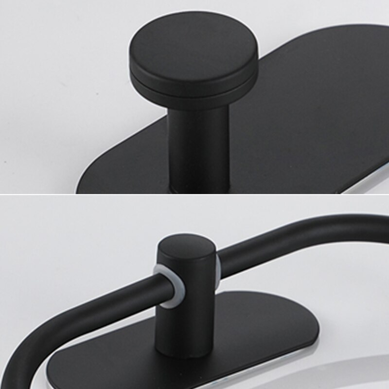 Vannas istabas dvieļu stienis 304 Nerūsējošā tērauda dvieļu plaukts dvieļu gredzenu sliede tualetes papīra turētājs mēteļu pakaramais Vannas istabas aparatūras piederumi