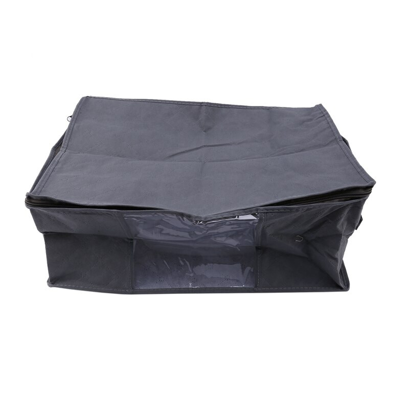 Promocija! Vreća za pohranu od 3 kom. Vreća za poplun. Kutija za pohranu od netkanog materijala s ručkama, sklopiva, zatvorena, otporna na vlagu, bo