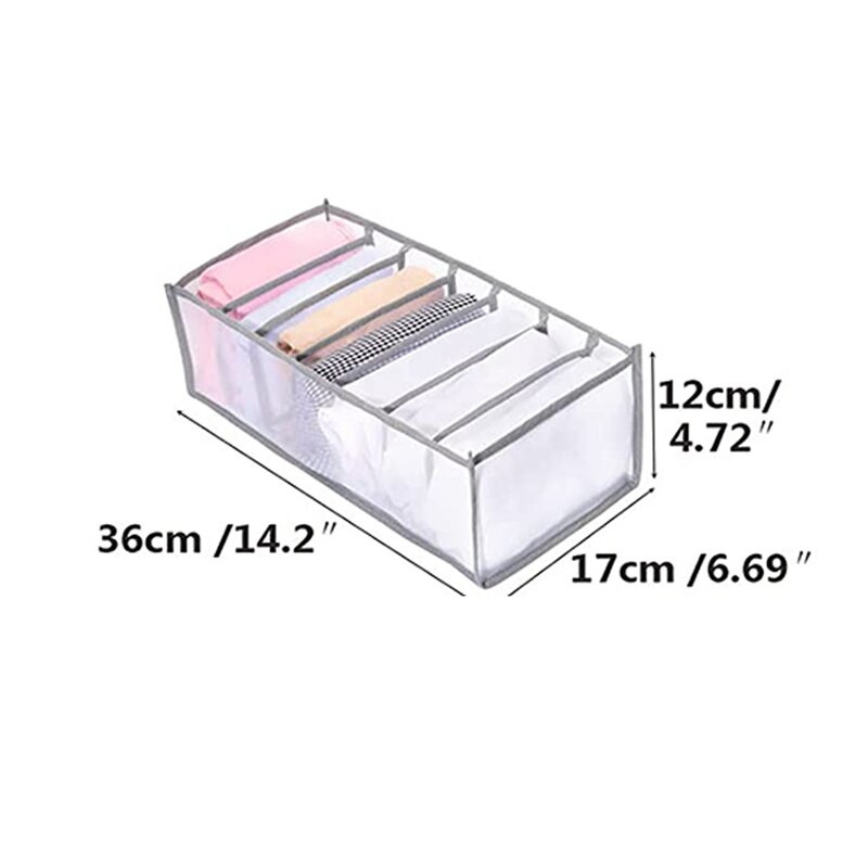 Organizator za odjeću u ormaru od 2 komada, organizator za odjeću koji se može prati za složenu odjeću, mrežasti organizator za odlaganje odjeće