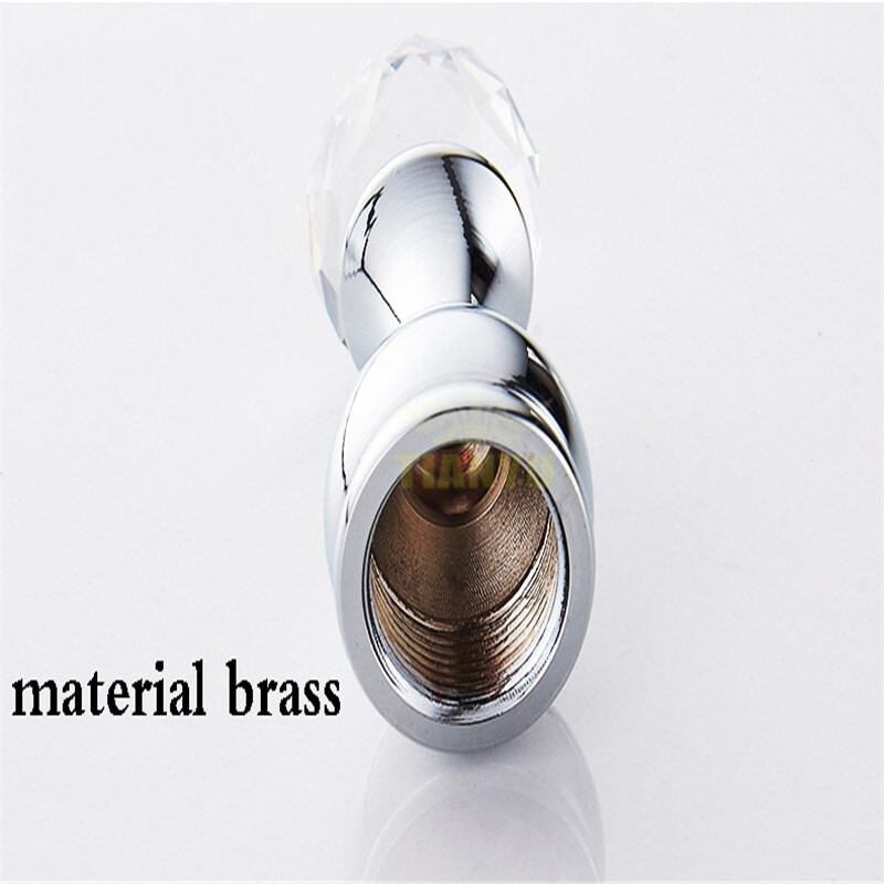 Crystal Hook Antikvariniai chromo spalvos sieniniai drabužiai Kabykla Audiniai Paltų laikikliai Rankšluosčiai Šepečiai Pakabos Vonios Virtuvės Priedai