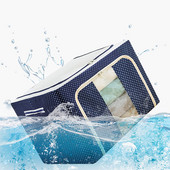 Oxfordi riidest hoiukarp kokkupandav määrdunud riiete läbipaistev kogumiskarp niiskuskindel tõmblukuga tekihoiukott