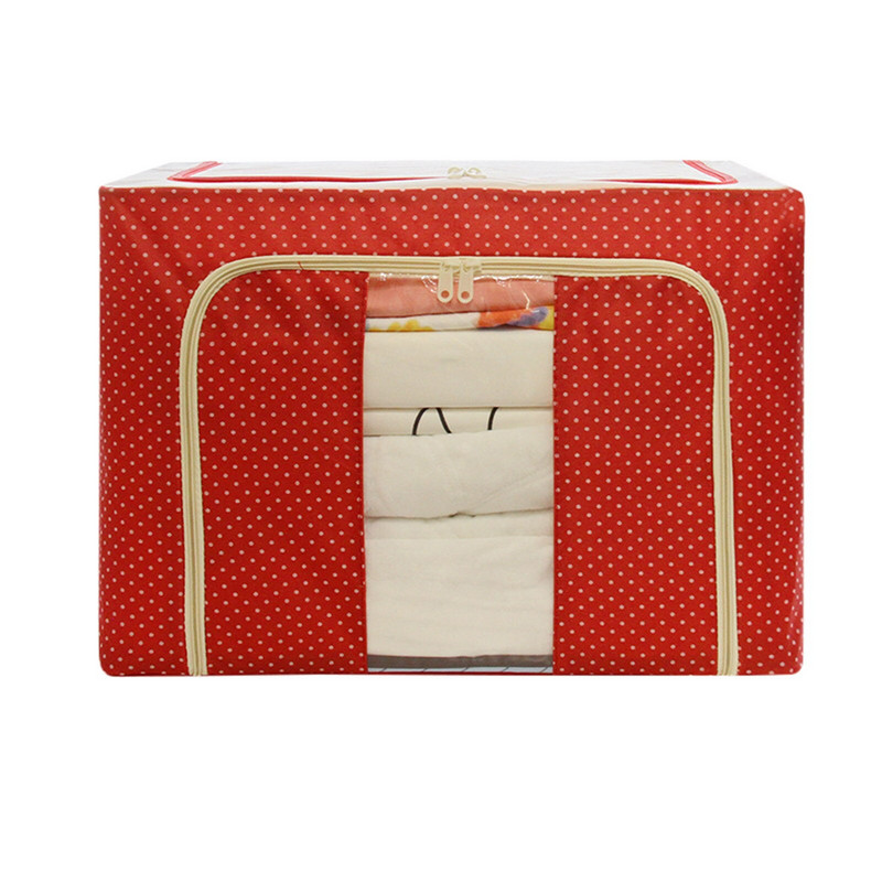 Oxfordi riidest hoiukarp kokkupandav määrdunud riiete läbipaistev kogumiskarp niiskuskindel tõmblukuga tekihoiukott