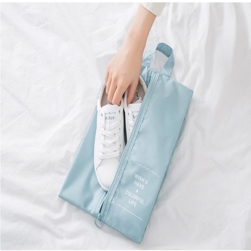 Aukštos kokybės 7 vnt./komplektas Pakavimo kubas lagaminui 2020 Kelionių organizatorius Krepšys Moteriški Vyriški batai Drabužiai Bagažo kelioniniai krepšiai