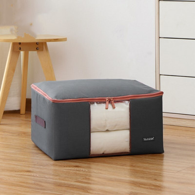 600D plaunamas Oksfordo antklodės laikymo krepšio audinys, didelis langas, besiūlis laikymo krepšys, bagažo perkeliamas krepšys, buitinės saugojimo prekės