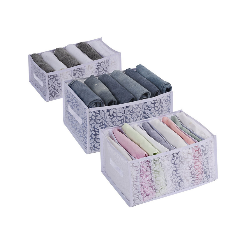 Ladica Kutija za pohranu Mrežasta kutija za vreću za odjeću Pretinac za hlače Posude za pohranu za organiziranje kutija za pohranu odjeće s poklopcem