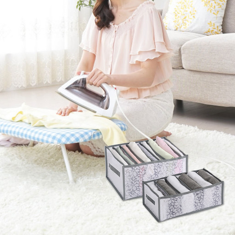 Ladica Kutija za pohranu Mrežasta kutija za vreću za odjeću Pretinac za hlače Posude za pohranu za organiziranje kutija za pohranu odjeće s poklopcem