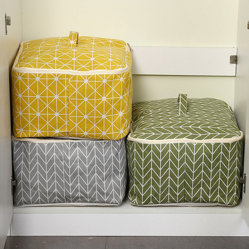 1kom izdržljiva tkanina za pohranu torba za završnu obradu poplun jastuk deka torba s patentnim zatvaračem torba za kućno skladištenje vruće