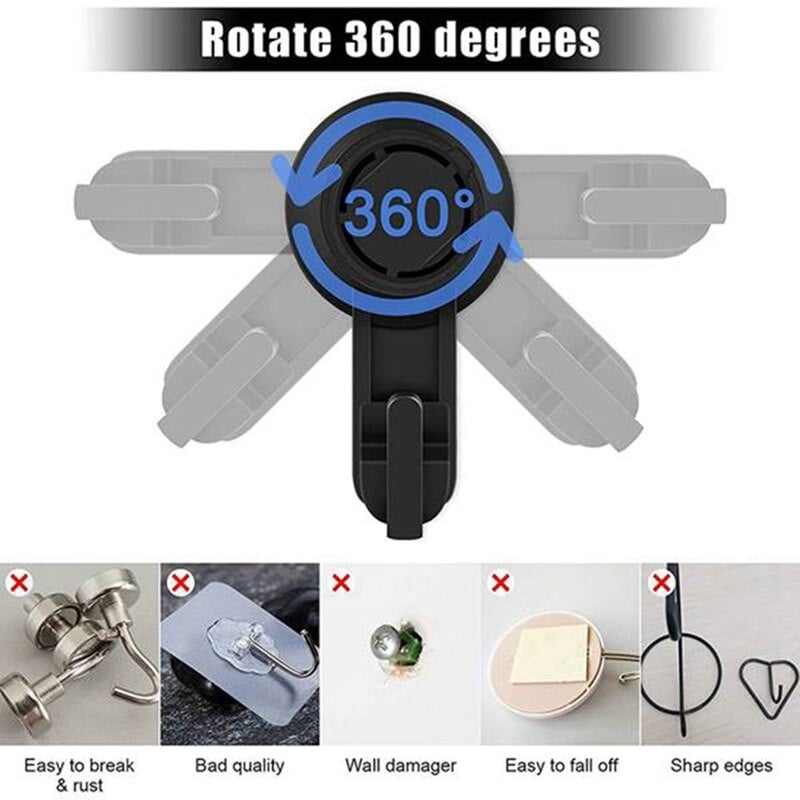 4 pakuotės vakuuminio siurbimo puodelio kabliukai, galingi siurbimo puodelio rankšluosčių kabliukai, skirti lango stiklui Vonios kambarys Virtuvė Vonios Kambarys Dušas