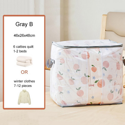 Geantă de depozitare pliabilă Pătură de haine Cuvertură Dulap pentru pulovere Cutii de organizare cu plapumă impermeabilă Dulap Sortare pungi rezistente la umezeală