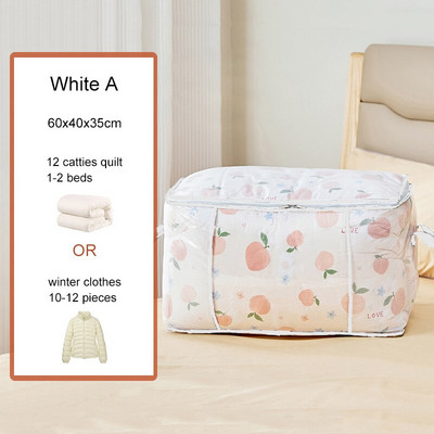 Geantă de depozitare pliabilă Pătură de haine Cuvertură Dulap pentru pulovere Cutii de organizare cu plapumă impermeabilă Dulap Sortare pungi rezistente la umezeală