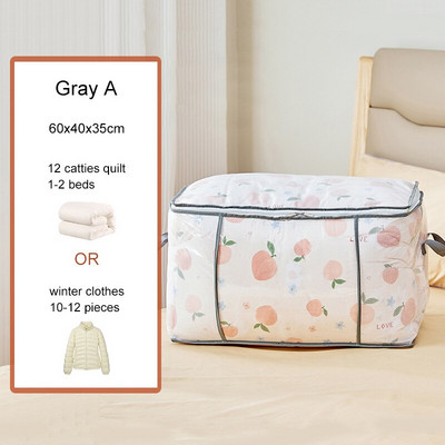 Geantă de depozitare pliabilă Pătură de haine Cuvertură Dulap pentru pulovere Cutii de organizare cu plapumă impermeabilă Dulap Sortare pungi rezistente la umezeală