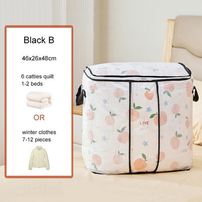 Geantă de depozitare pliabilă Pătură de haine Cuvertură Dulap pentru pulovere Cutii de organizare cu plapumă impermeabilă Dulap Sortare pungi rezistente la umezeală