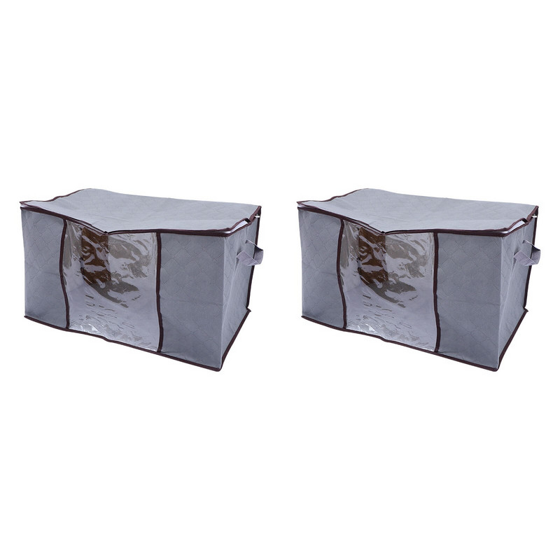 2tk Koduriiete hoiustamisorganid Kokkupandavad riidest tekkide hoiukonteinerid