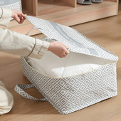 Didelis sulankstomas antklodės drabužių laikymas Dulkių nepraleidžiantis maišelis Sulankstomi drabužiai Pagalvė Antklodė Antklodė Drabužių spinta Drėgmei atspari dėžutės organizatorius