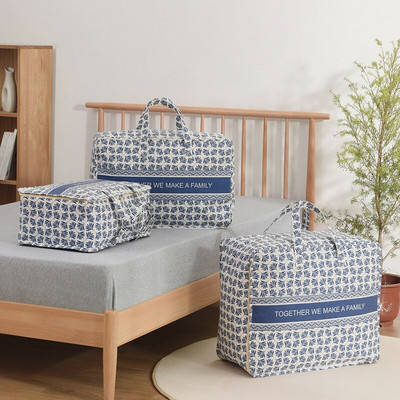 Didelis sulankstomas antklodės drabužių laikymas Dulkių nepraleidžiantis maišelis Sulankstomi drabužiai Pagalvė Antklodė Antklodė Drabužių spinta Drėgmei atspari dėžutės organizatorius