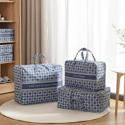 Didelis sulankstomas antklodės drabužių laikymas Dulkių nepraleidžiantis maišelis Sulankstomi drabužiai Pagalvė Antklodė Antklodė Drabužių spinta Drėgmei atspari dėžutės organizatorius