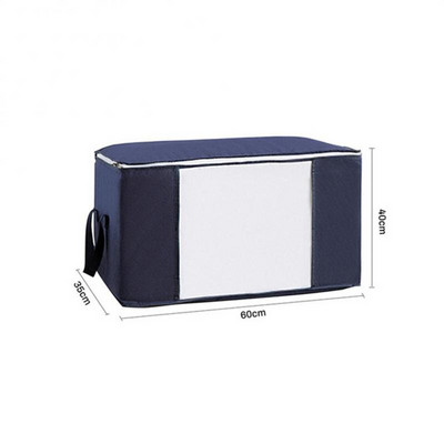 Container pliabil de depozitare pentru pilota Geanta de haine Organizator de haine Husa ordonata Organizator portabil de haine Valisa netesuta Organizator de pilota