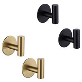 2 buc. Cârlig adeziv Suport cârlig pentru halat de baie din oțel inoxidabil Cârlig rezistent pentru baie, bucătărie, camera de zi, hotel