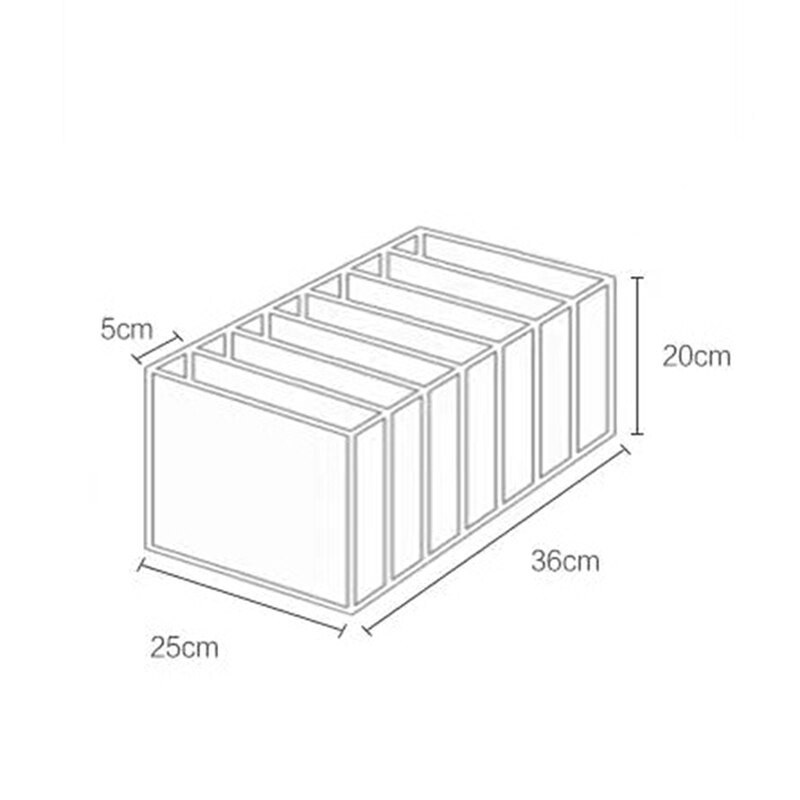 Naujas 3 vnt plaunamas drabužių spintos drabužių tvarkytuvas, 7 grotelės, sulankstomos matomos spintos tvarkyklės drabužių stalčių tinklelio atskyrimo dėžutė