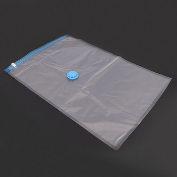 Вакуумна торба 10 части Комплект 2 размера 6 части 40x60 и 4 части 60x80 здрава за съхранение на дрехи, юргани и спално бельо Вакуумна торба f