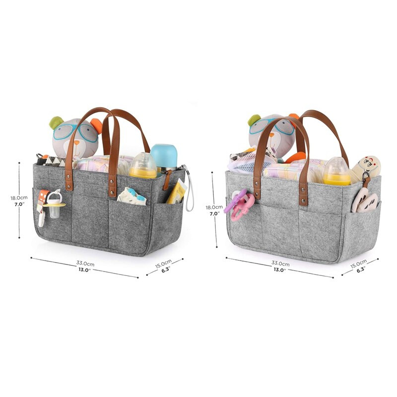 2 vnt kūdikių vystyklų dėklas nešiojamas laikiklis dušo krepšelis nešiojamas darželio laikymo dėžė automobilio laikymo krepšelis servetėlėms žaislai T
