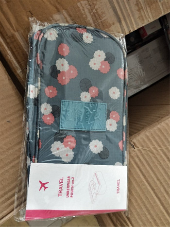 Τσάντες αποθήκευσης για ρούχα Τσάντα φορητό σουτιέν Ταξιδιωτική αποθήκευση Αδιάβροχο κουτί αποθήκευσης Μοτίβο εσώρουχων Νοικοκυριό & σεντόνια τσάντα