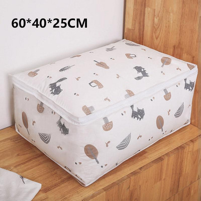 ÚJ Összehajtható tárolótáska Ruhák Takaró Paplan Szekrény Pulóver Szervező Doboztasakok Divat akció Ruhaszekrény Rendező