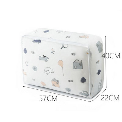 ÚJ Összehajtható tárolótáska Ruhák Takaró Paplan Szekrény Pulóver Szervező Doboztasakok Divat akció Ruhaszekrény Rendező