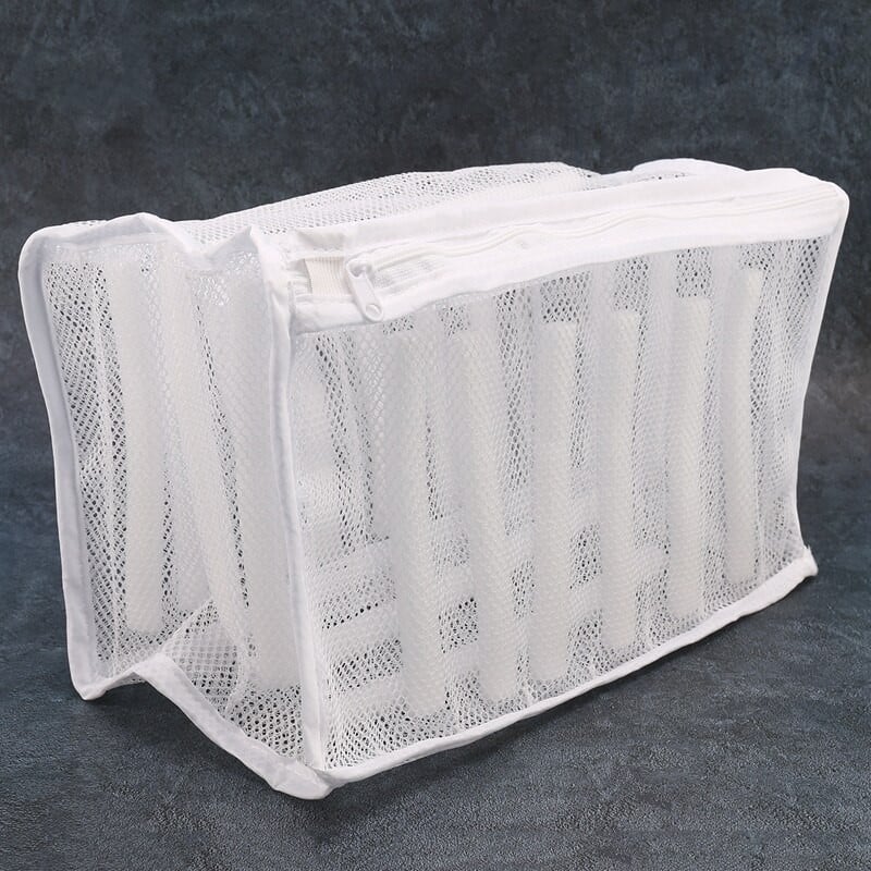 Sneaker tisztító táska cipő mosótáska hálós mosótáska durva háló szövet Tartós és újrafelhasználható mosótáska 30X20x19cm