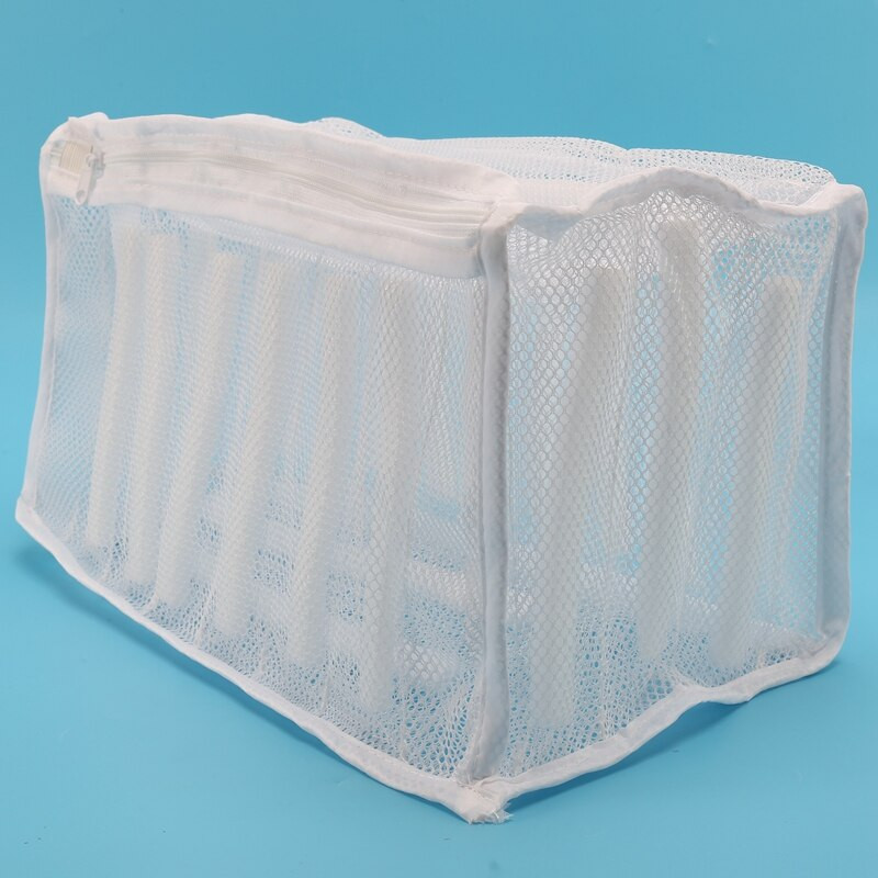 Sneaker tisztító táska cipő mosótáska hálós mosótáska durva háló szövet Tartós és újrafelhasználható mosótáska 30X20x19cm
