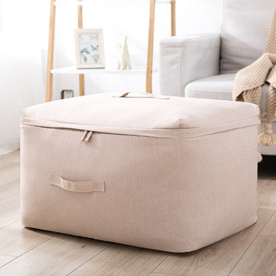 Egyszerű stílusú ruhák Paplan Porálló tárolótáska Összecsukható szekrény Rendezés osztályozási táska Szezonon kívüli ágyneműtartó táska