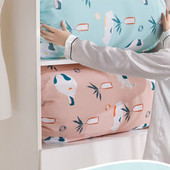 1 komad Ins tiskane torbe za poplun Veliki organizator za prašinu za završnu obradu popluna Vreća za pakiranje igračaka za kućnu posteljinu Organizator za pohranu predmeta