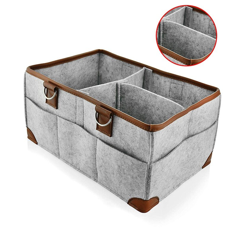 Novi organizator za pelene za bebe Prijenosna košara za pohranu Neophodna torba za dječju sobu Stol za prematanje i auto Dobra za pohranu pelena