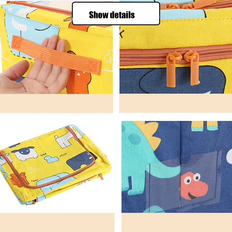 Miela audinių laikymo dėžutė Sulankstomas drabužių krepšys skalbinių antklodė pagalvė žaislų laikymo spintelė naminių gyvūnėlių namų įrankių dėžė Automobilio bagažinės organizatorius