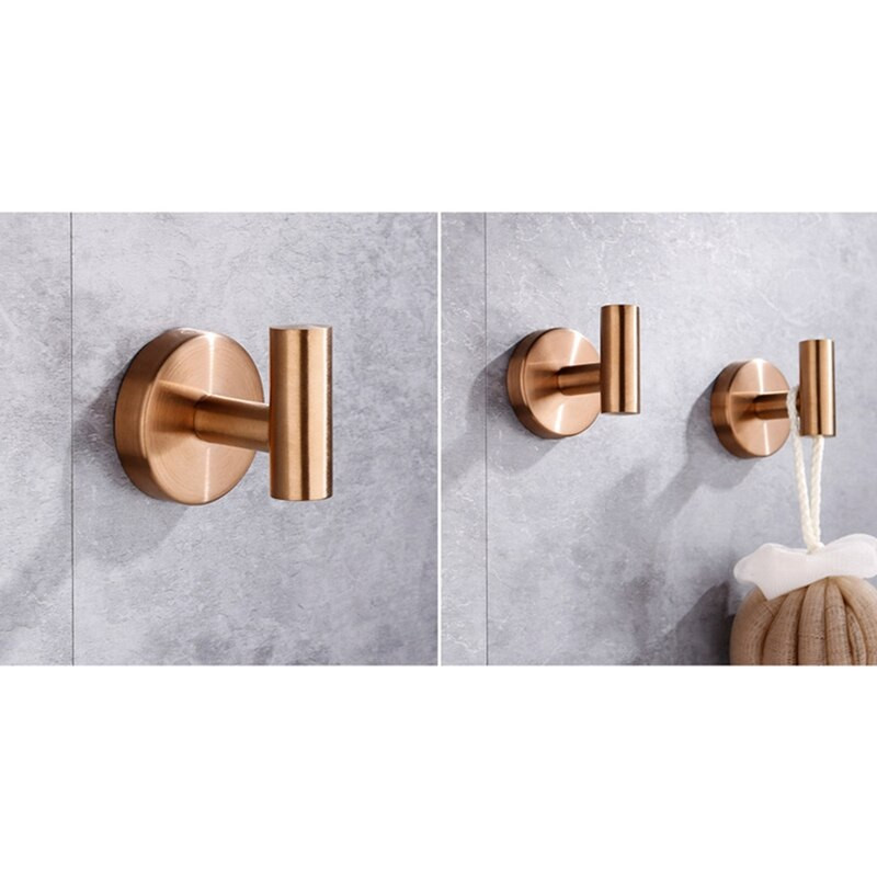 2 buc. Cârlig de baie. Cârlig din oțel inoxidabil. Cârlig rezistent pentru baie, bucătărie, sufragerie, hotel.