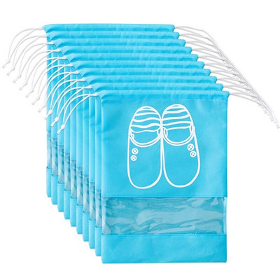 Torba za pohranjivanje cipela Otporna na prašinu Vodootporna s prozirnom i vidljivom torbicom s uzicom