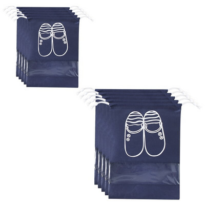 Torba za pohranjivanje cipela Otporna na prašinu Vodootporna s prozirnom i vidljivom torbicom s uzicom