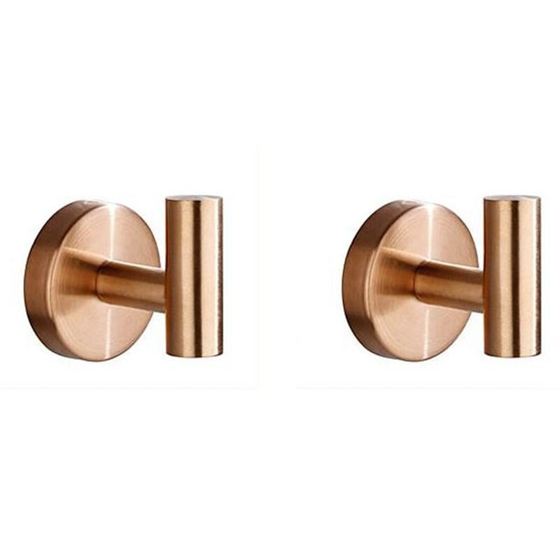 2 buc. Cârlig de baie. Cârlig din oțel inoxidabil. Cârlig rezistent pentru baie, bucătărie, sufragerie, hotel.